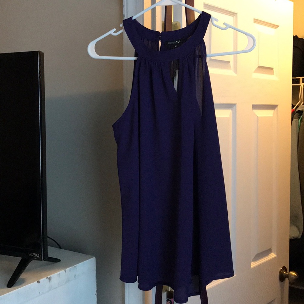 Paper moon dressy tank